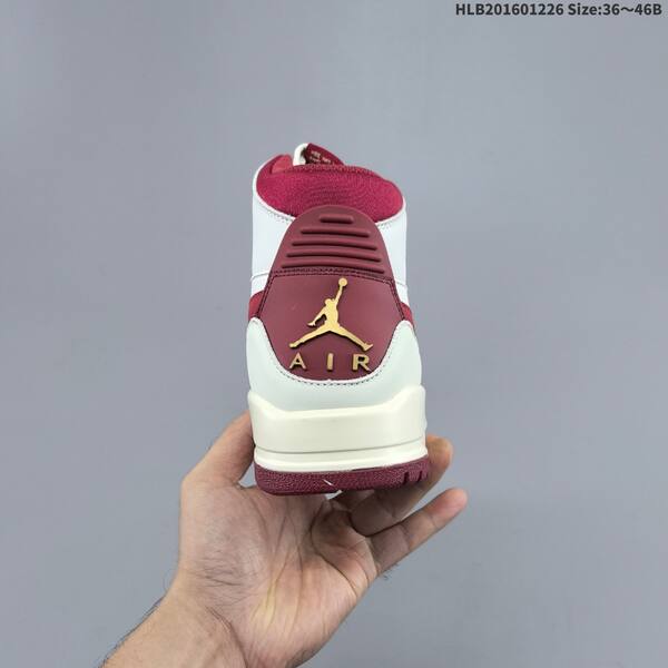 Jordan Legacy 312 Sail/Light Grey/Burgundy EU 36-46 basketball