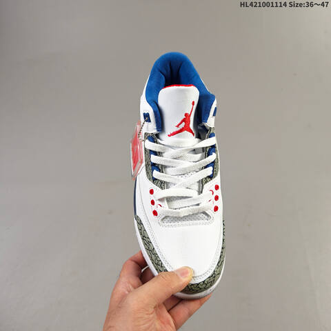 Jordan Air Jordan 3 Retro Silver Anniversary AIR JORDAN 3 1987 1988 35 MV Lifestyle - Women's (BS-67817)