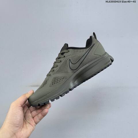 Nike Zoom Pegasus 26X Olive Green Black EU 40-45 Running Shoe - Men's (BS-60653)