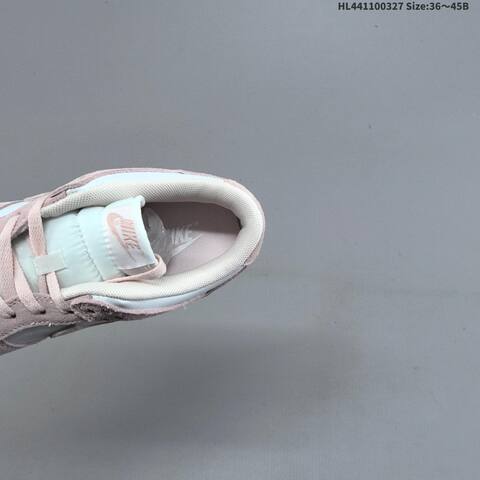 Nike Dunk Low White Light Pink Sail Gold EU 36-45 Skate Shoe - Unisex (BS-61095)