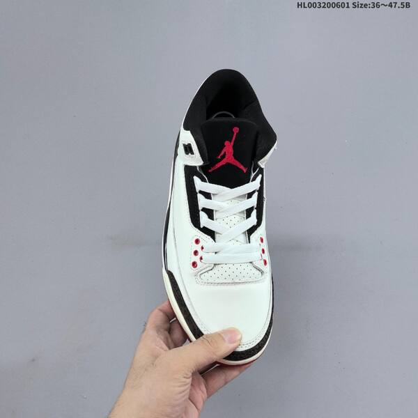 Jordan Air Jordan 3 OG white/black/red 36-47.5 basketball