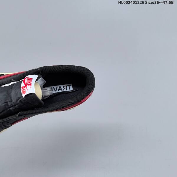 Jordan Travis Scott x Air Jordan 1 Low Black/Red EU 36-47.5 lifestyle