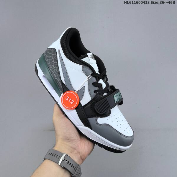 Nike Air Jordan Legacy 312 white/gray/black/green 36~46 lifestyle