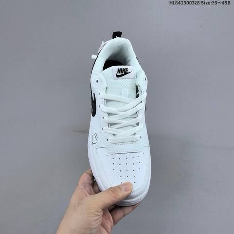 Nike Court Borough Low 2 White Black EU 36-45 Skate Shoe - Unisex (BS-61080)