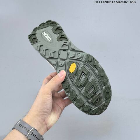 HOKA ONE ONE Mafate Three 2 Beige Light Grey Dark Grey EU 36-45 Trail Shoe Trail Running Sneakers - Unisex (BS-69340)