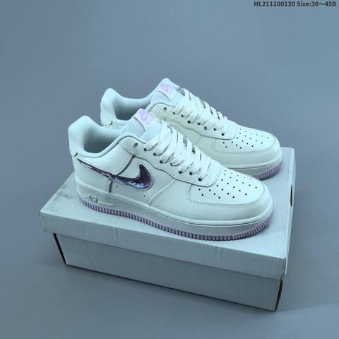 Nike Air Force 1 07 black blue white