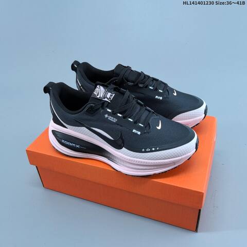 Nike Vomero 18 GTX Black Light Pink White EU 36-41 Running Shoe - Unisex (BS-62314)