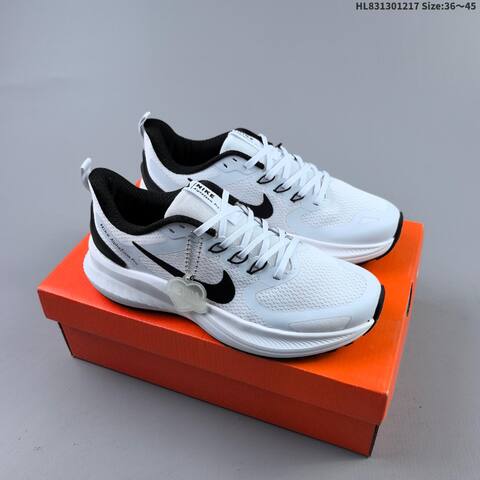Nike AlphaZoom Pro Black White Neon Green Orange EU 40-45 Running Shoe - Men's (BS-62608)