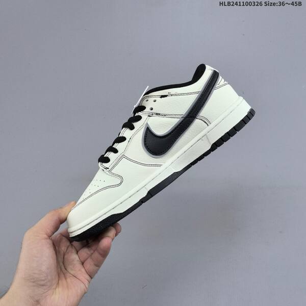 Nike Dunk Low off white black EU 36-45 skate shoe