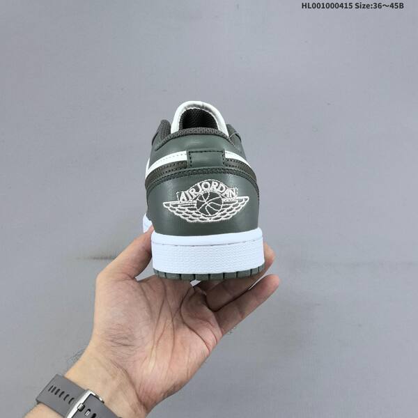 Jordan Air Jordan 1 Low white/olive green/black 36~45 lifestyle