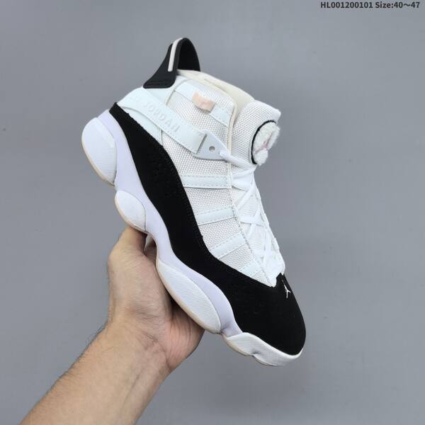 Jordan Air Jordan 6 Rings white/black 40~47 basketball