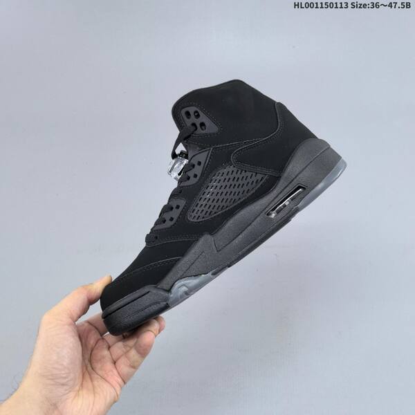 Jordan Air Jordan 5 Retro "Black Cat" Black/Black EU 36-47.5 basketball