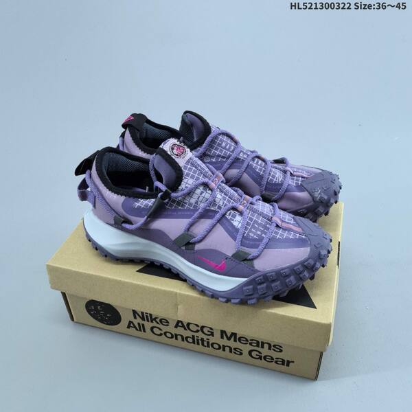 Nike ACG Mountain Fly Low GTX SE white grey black orange olive EU 36-45 trail shoe