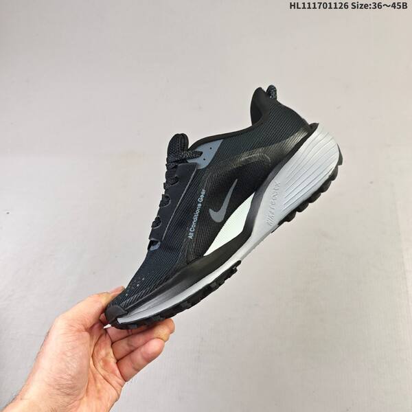 Nike ReactX Pegasus Trail 6 black grey white EU 36-45 trail shoe