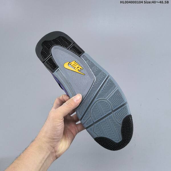 Jordan Air Jordan 4 Retro OG Imperial Purple/Black/Grey/Yellow EU 40-48.5 basketball