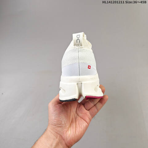 On Cloudsurfer Max Off White Magenta Grey EU 36-45 Running Shoe Running Sneakers - Unisex (BS-69747)
