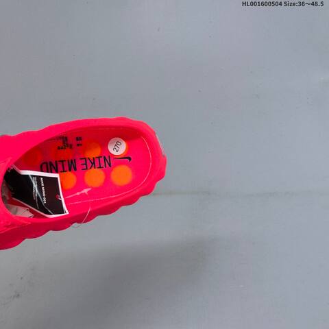 Nike Mind 001 Bright Red Metallic Silver Orange EU 36-48 5 Slides - Unisex (BS-60530)
