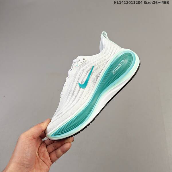 Nike Vomero Plus ReactX Air Zoom white grey black teal EU 36-46 running shoe
