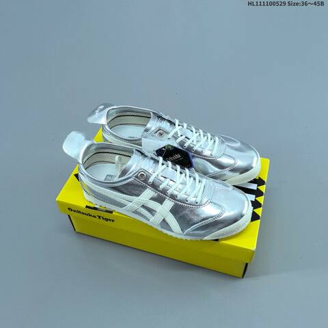 Onitsuka Tiger Mexico 66 Slip On Cream White Grey EU 36-45 Sneaker Casual Sneakers - Unisex (BS-68788)
