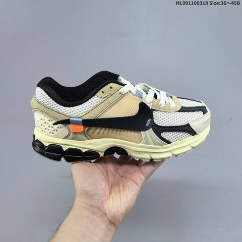 Nike Zoom Vomero 5 Beige Black Cream Orange Blue EU 36-45 Running Shoe - Unisex (BS-61274)