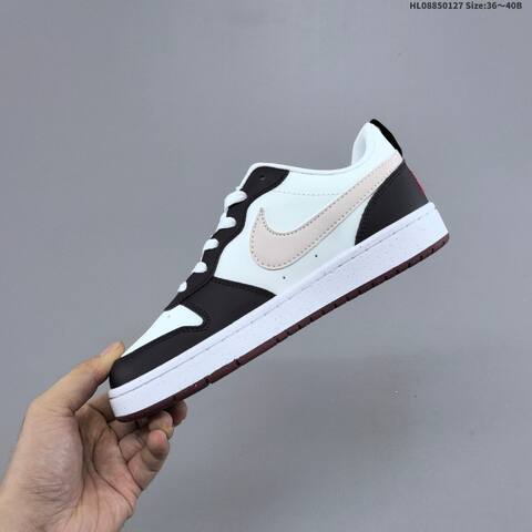 Nike Court Borough Low black white light grey EU 36-40 skate