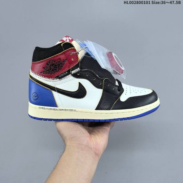 Nike Air Jordan 1 Retro High OG black/white/blue/red 36~47.5 basketball