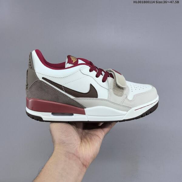 Jordan Legacy 312 Low white / burgundy / taupe / brown 36~47.5B lifestyle