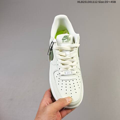 Nike Air Force 1 07 Off White Olive Green White EU 35-45 Sneaker - Unisex (BS-63825)