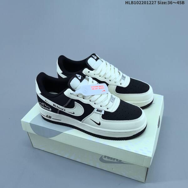 Nike Air Force 1 07 LV8 black white gray EU 36-45 sneaker