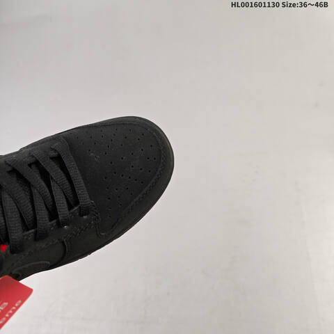 Nike SB Dunk Low Pro Black Red EU 36-46 Skate Shoe - Unisex (BS-62931)