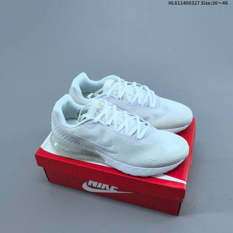 Nike Air Max Phoenix Swoosh White Red Black EU 36-46 Running Shoe - Unisex (BS-61115)