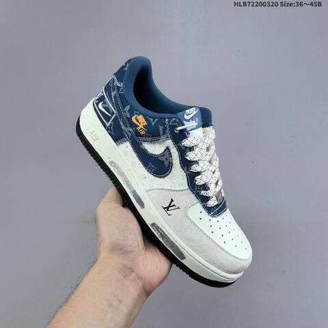 Nike Air Force 1 07 LV8 Off White Grey EU 36-45 skate