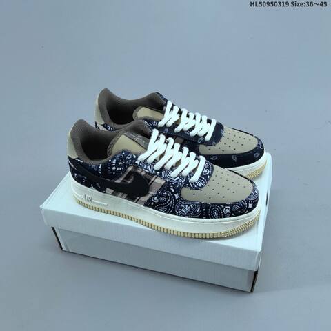 Nike Air Force 1 07 Low White Black Red Gray EU 36-45 Sneaker - Unisex (BS-61262)