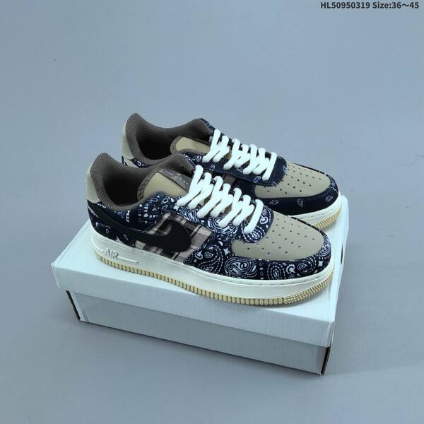 Nike Air Force 1 07 Low white black red gray EU 36-45 sneaker