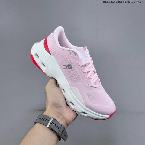 On Cloudpulse 2 Pink White Red EU 36-45 Running Shoe Running Sneakers - Unisex BS-69551