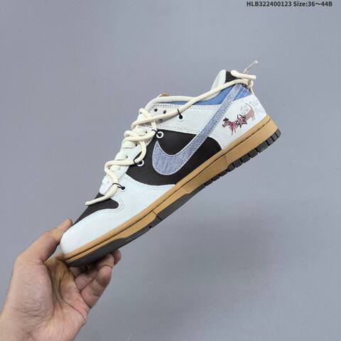 Nike Dunk SB Low Off White Black Blue Brown EU 36-44 Skate Shoe - Unisex (BS-61807)