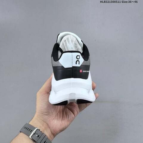 On Running Cloudtilt Remix Black White Grey EU 36-46 Running Shoe Running Sneakers - Unisex (BS-69564)