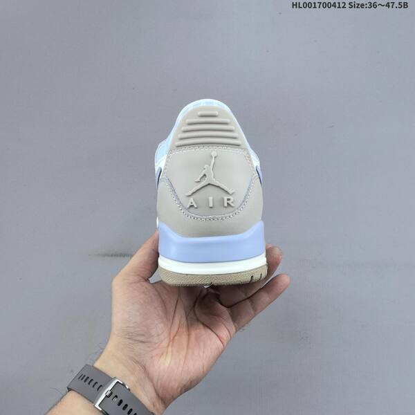 Jordan Legacy 312 Low White/Grey/Light Blue EU 36-47.5 casual