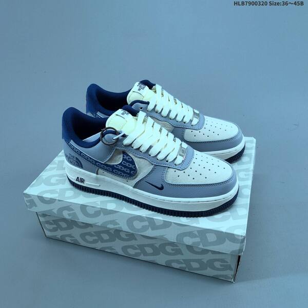 Nike Air Force 1 07 Low Supreme white dark green grey EU 36-45 sneaker