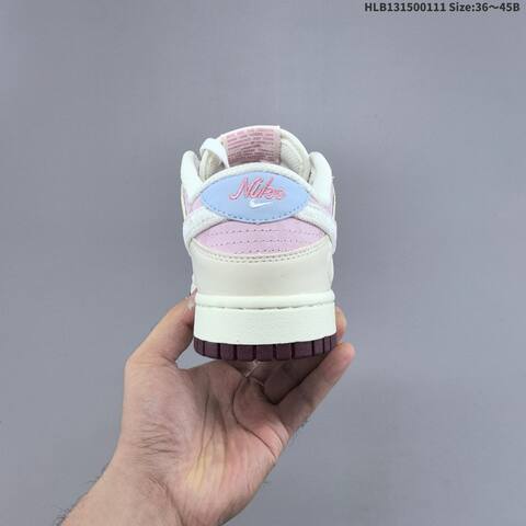 Nike Dunk SB Low Light Pink Off White Light Blue Dark Red EU 36-45 Skate Shoe - Unisex (BS-62055)