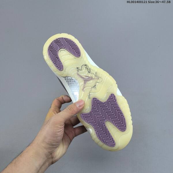 Jordan Air Jordan 11 Retro gray/white/purple 36~47.5 basketball lifestyle