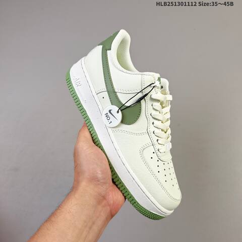 Nike Air Force 1 07 Light Beige Dark Grey Gum Brown EU 35-46 Sneaker - Unisex (BS-63826)
