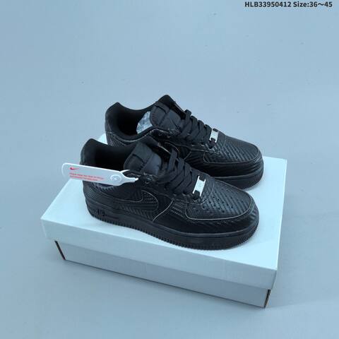 Nike Air Force 1 07 Grey Black White Gum EU 36-45 Sneaker - Unisex (BS-60800)