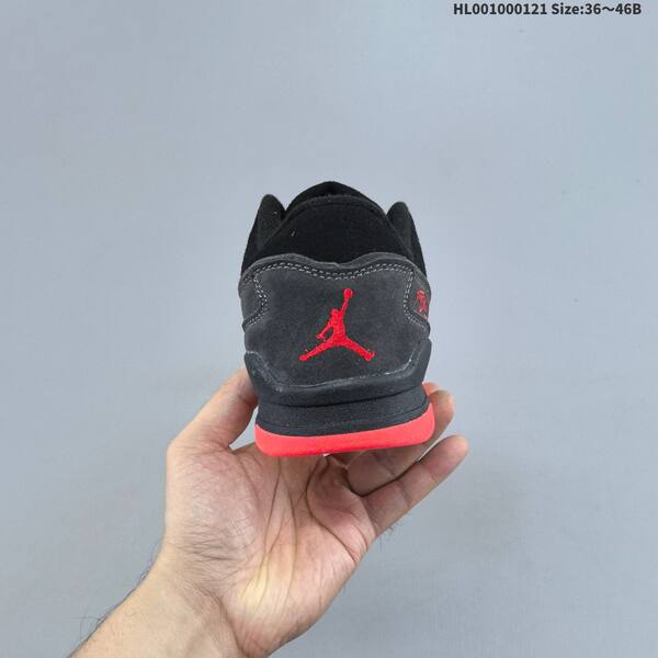 Jordan Air Jordan 4 Retro Flight Court black/red 36~46B basketball lifestyle
