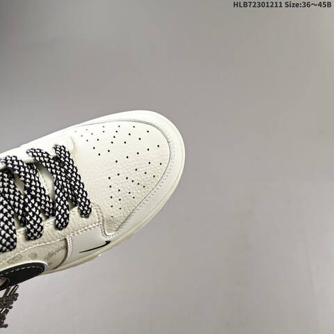 Nike Dunk Low Retro DIY Off White Black EU 36-45 Skate Shoe - Unisex (BS-62764)