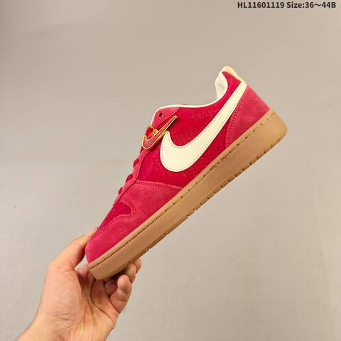 Nike Dunk Low SE Free 99 Red Cream Gold Gum EU 36-44 Skate Shoe - Unisex (BS-63436)