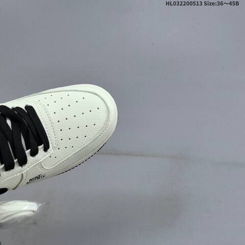 Nike Air Force 1 07 Low Stussy Off White Black EU 36-45 Sneaker - Unisex (BS-60374)