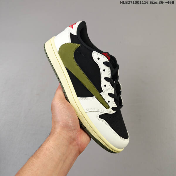 Nike Air Jordan 1 Low OG SP black/white/olive EU 36-46B lifestyle
