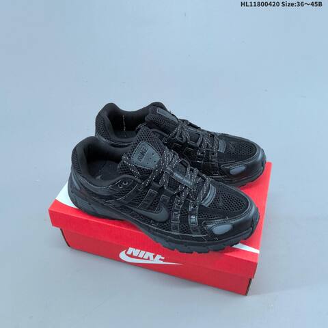 Nike P-6000 Grey Silver White Black EU 36-45 Running Shoe - Unisex (BS-60640)
