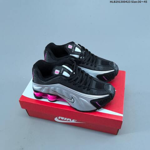 Nike Shox R4 Pink Silver White EU 36-40 Running Shoe - Unisex (BS-60569)